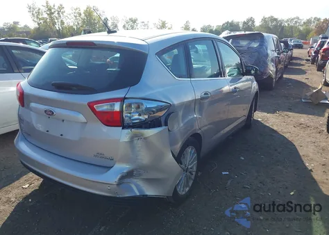 2013 Ford C-Max Hybrid Sel z USA, uszkodzony, nr VIN 1FADP5BUXDL528214